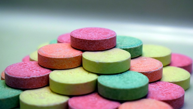 barevné tablety